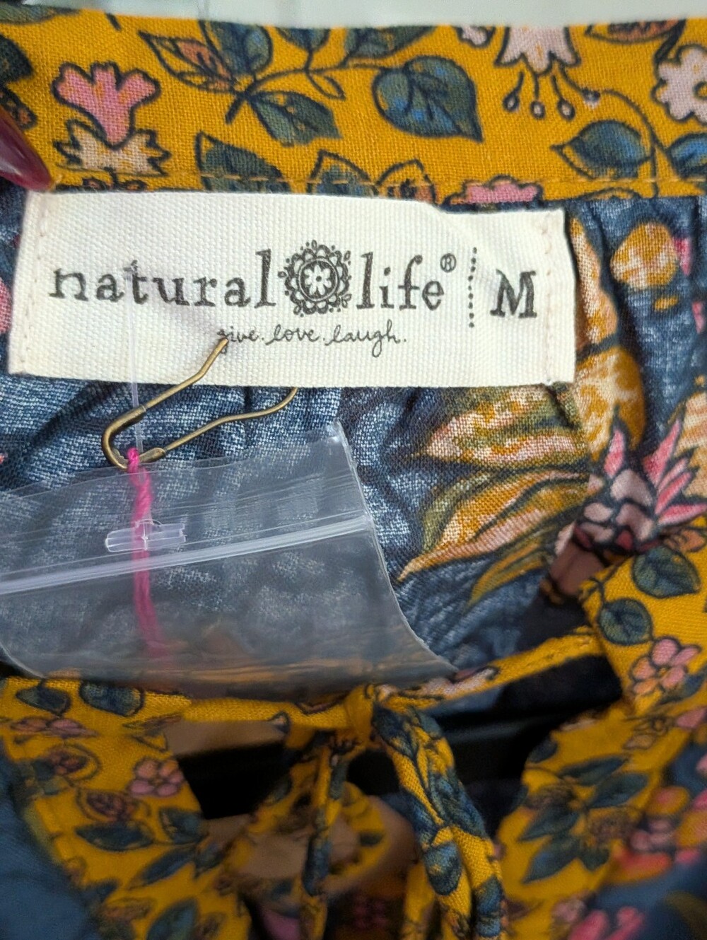 Natural Life NWT Floral Boho Blouse & Maxi Skirt Matching Set - Picture 5 of 10
